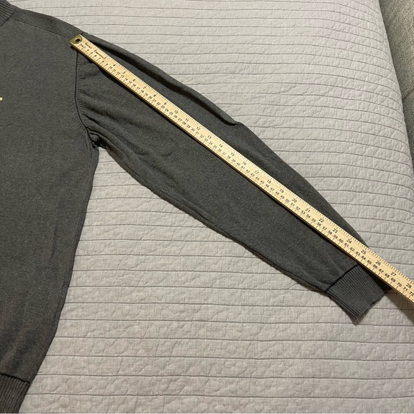 Cutter & Buck Baylor University Gray Broadview Half Zip Sweater Size XL MCS01424 - Picture 8 of 12